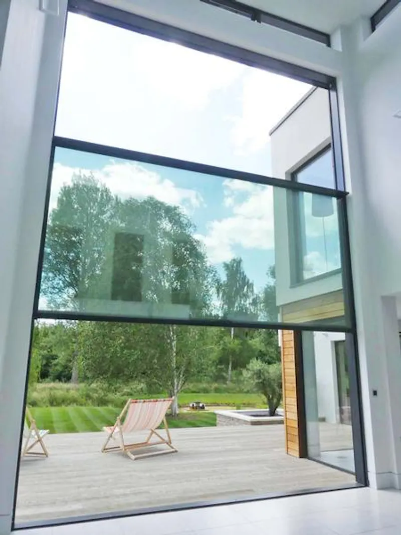 Glass at Sleek, modern Shiplake house, K432 (photo 23)