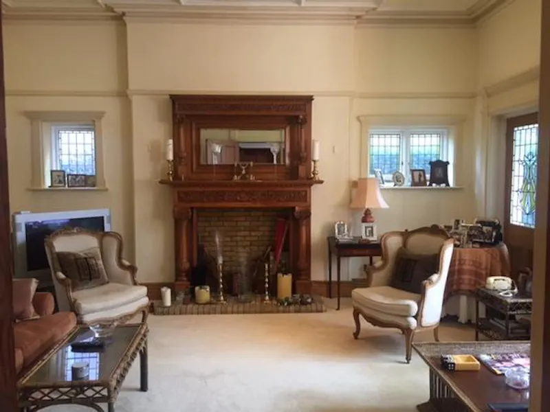 Fireplace at Large Hendon family house, E457 (photo 7)