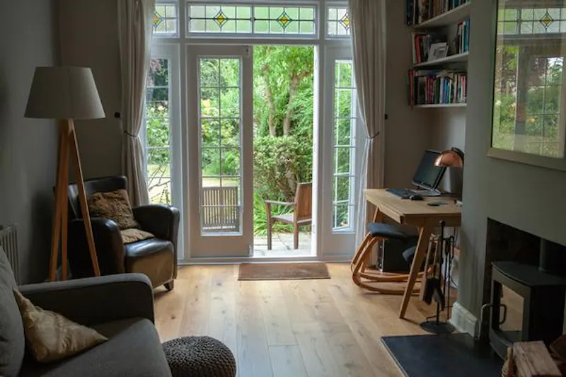 French doors at Family home in Peckham, D2352 (photo 5)