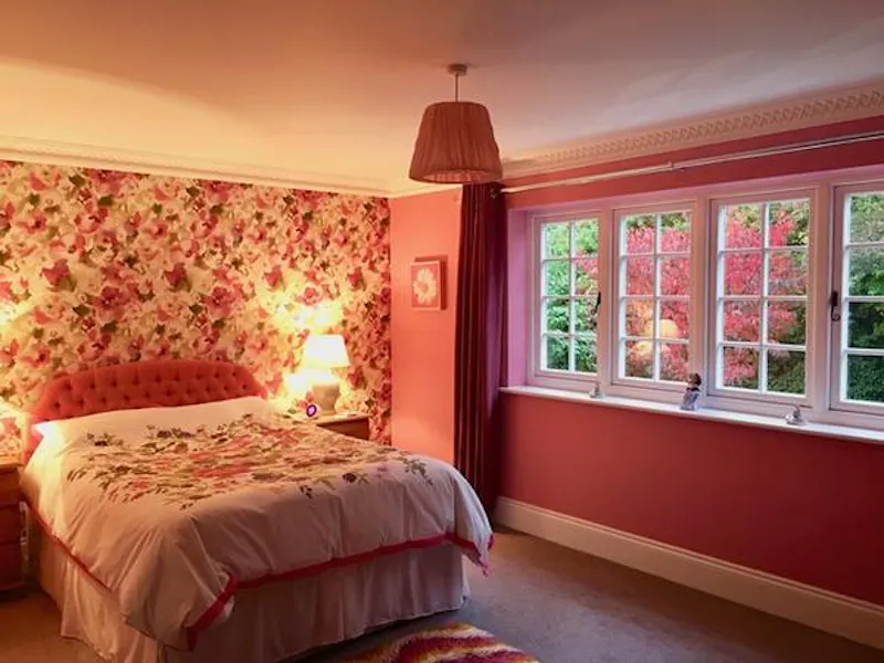 Bedroom at Colourful Wokingham house, D2359 (photo 17)