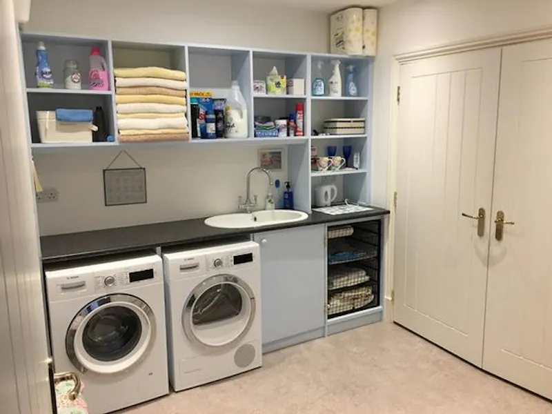 Utility room at Colourful Wokingham house, D2359 (photo 30)