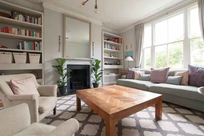 Fireplace at Delightful Dalston house, B1816 (photo 4)