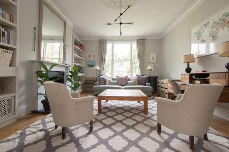 Living Room at Delightful Dalston house, B1816 (photo 5)