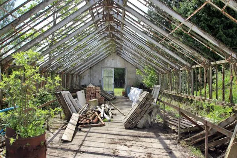 Greenhouse at Film location L683 in Kent (photo 37)