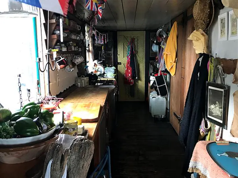 Kitchen at Isle of Sheppey beach shack, C902 (photo 5)