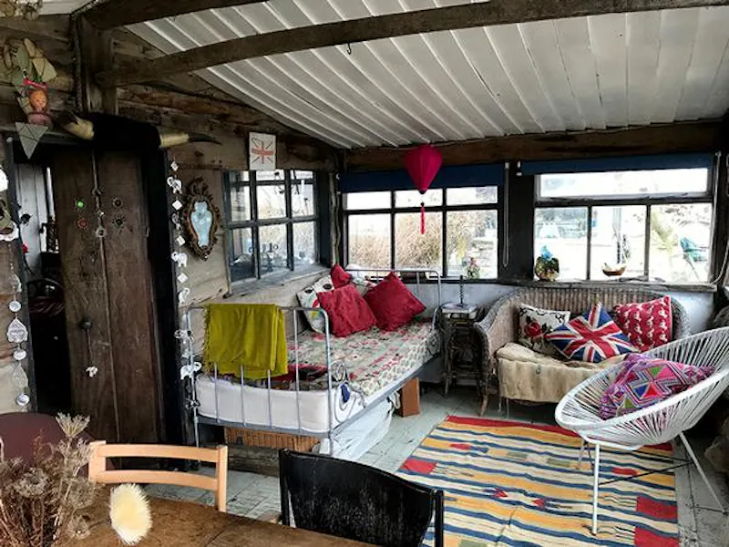 Living Room at Isle of Sheppey beach shack, C902 (photo 8)