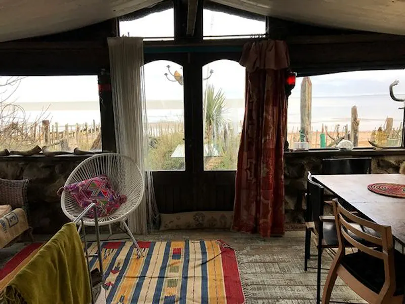 French doors at Isle of Sheppey beach shack, C902 (photo 11)