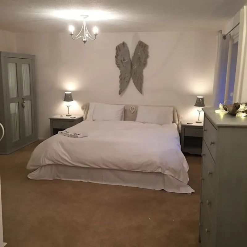 Bedroom at Quirky Leeds barn conversion, L684 (photo 17)