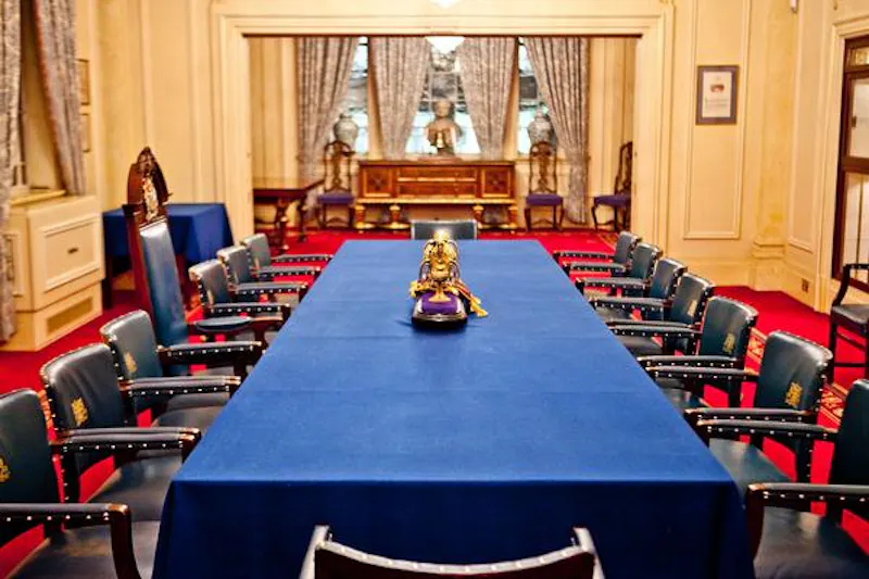 Boardroom at City of London livery hall , A1461 (photo 8)