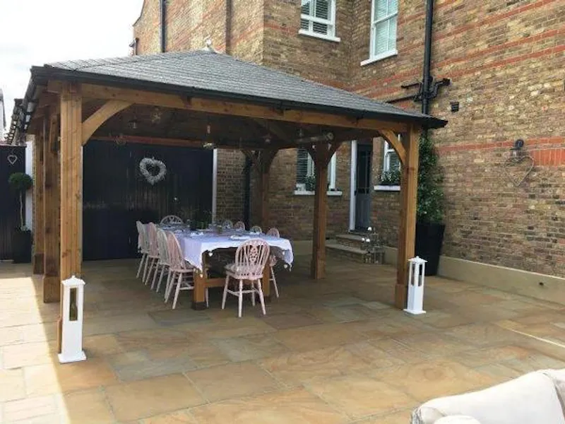 Terrace/Patio at Double-fronted Sidcup home, B1827 (photo 36)