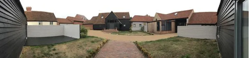 Driveway at Film focused Stevenage barn, L685 (photo 1)