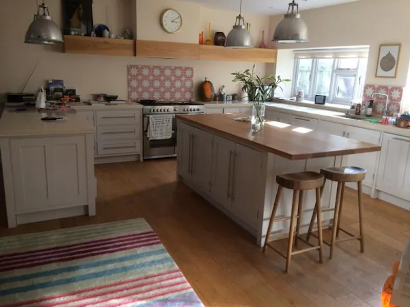 Kitchen island at Film location L686 in Suffolk (photo 5)