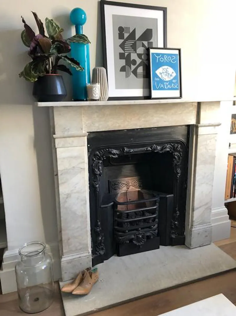 Fireplace at Islington Georgian Terrace, B1835 (photo 7)