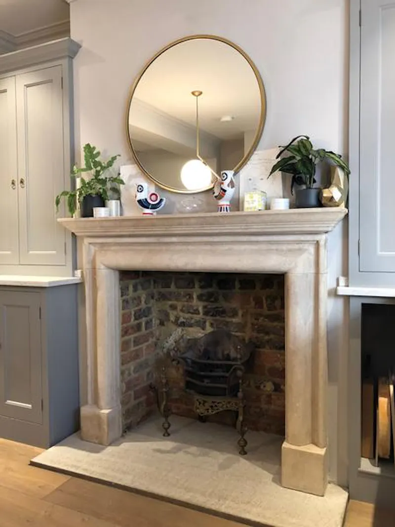 Fireplace at Islington Georgian Terrace, B1835 (photo 22)