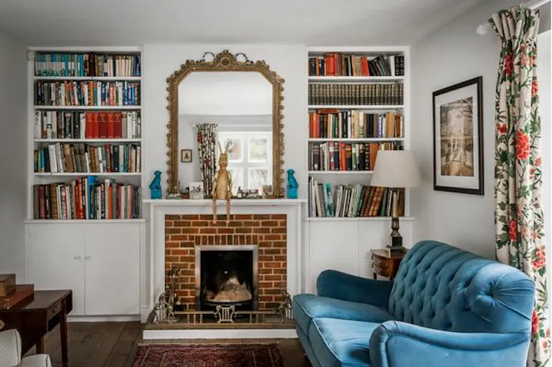 Fireplace at Film location D2377 in Hampshire (photo 5)