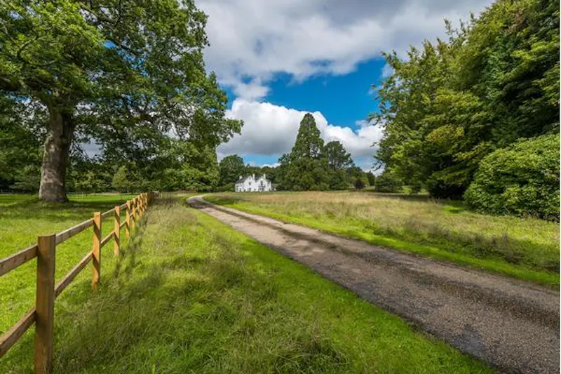 Driveway at Film location D2377 in Hampshire (photo 9)