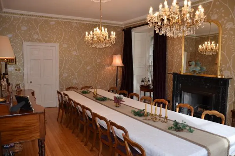 Dining room at Contemporary Edinburgh Mansion, M316 (photo 11)