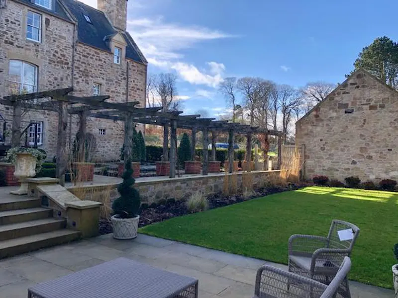 Terrace/Patio at Contemporary Edinburgh Mansion, M316 (photo 46)