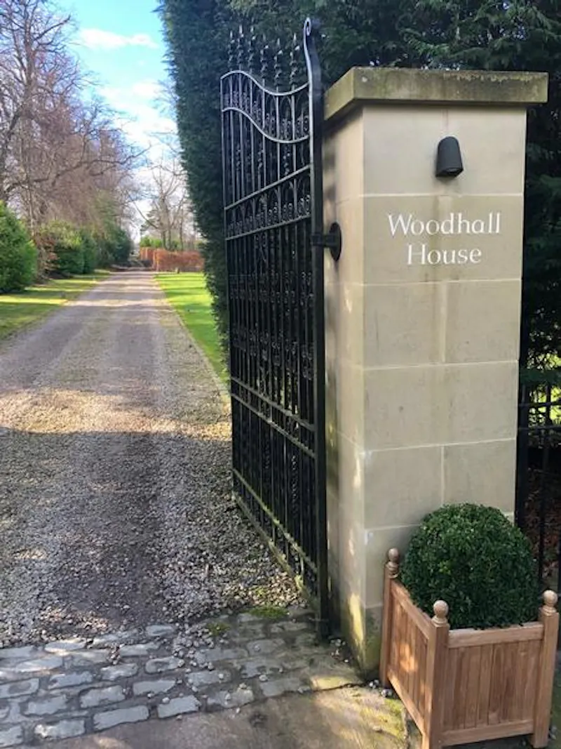 Gate at Contemporary Edinburgh Mansion, M316 (photo 61)