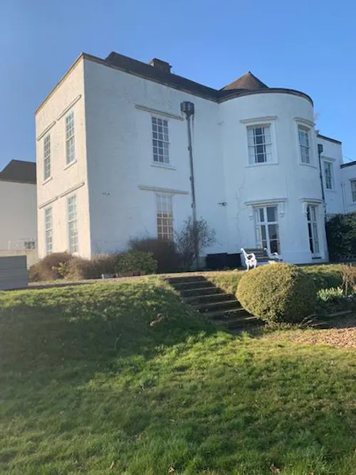 White house with North Downs views, A1471