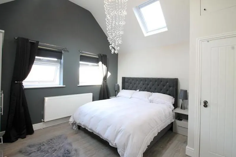 Bedroom at Grove Park red brick home, D2383 (photo 17)