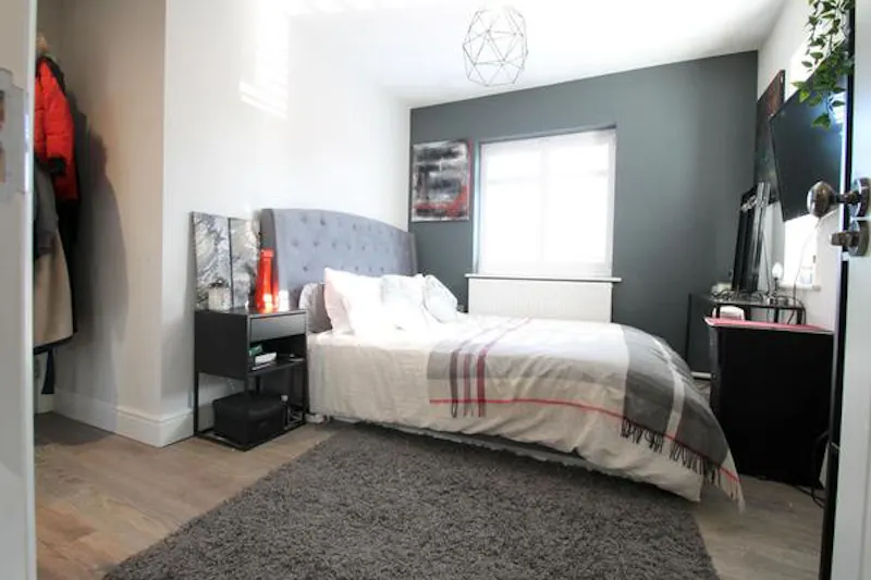 Bedroom at Grove Park red brick home, D2383 (photo 52)