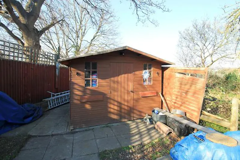 Shed at Grove Park red brick home, D2383 (photo 58)