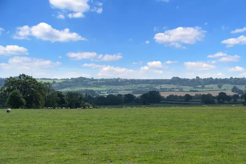 Views - country at Swindon Queen Anne house, A1501 (photo 54)