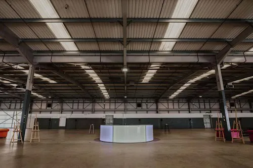 Canada Water warehouse venue, N451