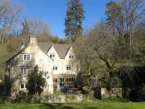 Idyllic 1780's Mill on the Frome , M318