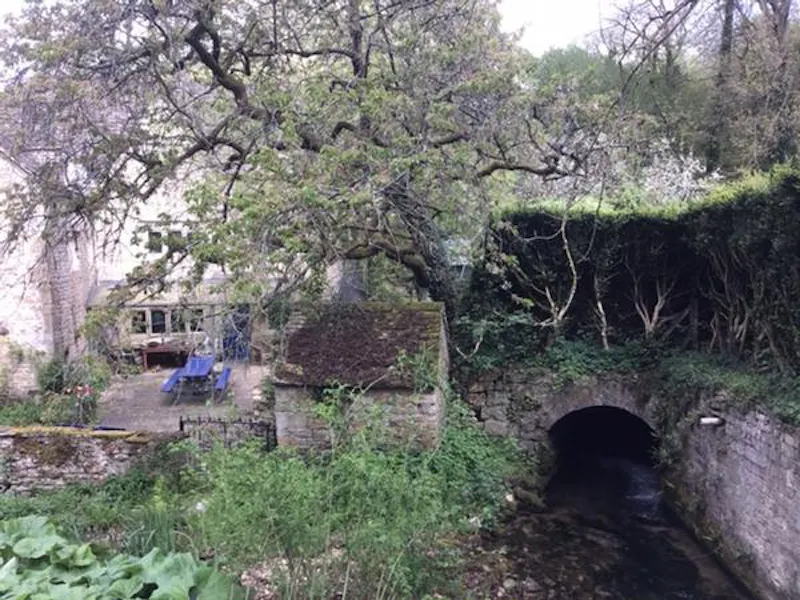 Terrace/Patio at Idyllic 1780's Mill on the Frome , M318 (photo 6)