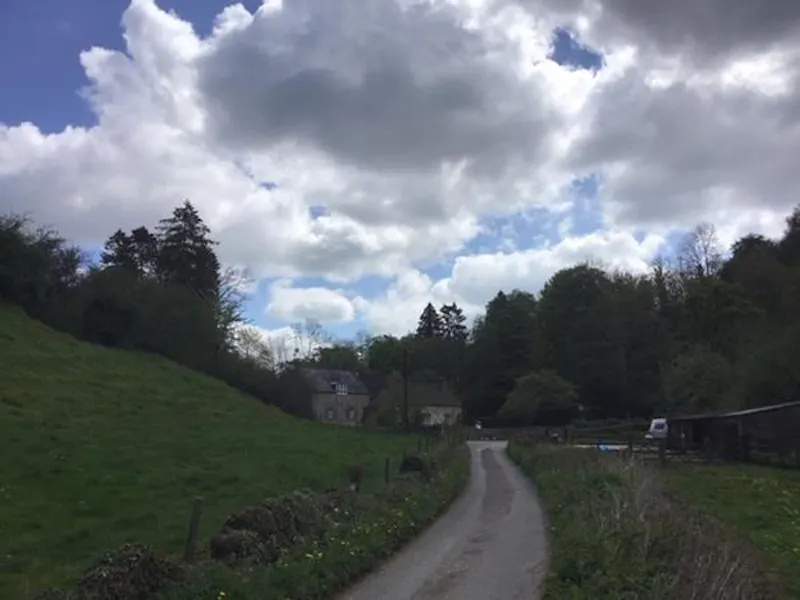Driveway at Idyllic 1780's Mill on the Frome , M318 (photo 22)