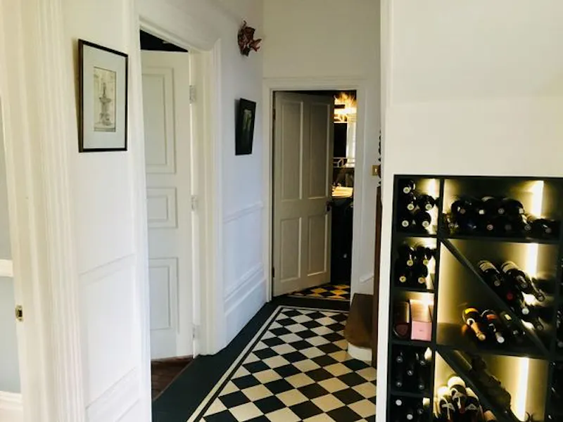 Floor - tiled at Colourful Muswell Hill home, B1846 (photo 3)