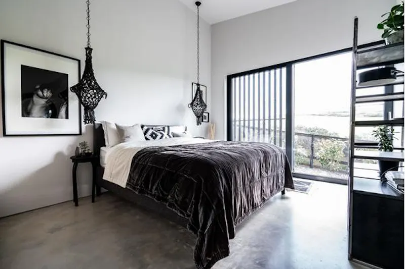 Bedroom - main at Spectacular coastal black box, K441 (photo 28)
