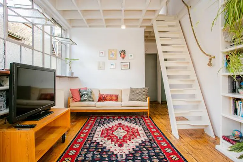 Staircase at Hackney factory apartment, F1175 (photo 15)