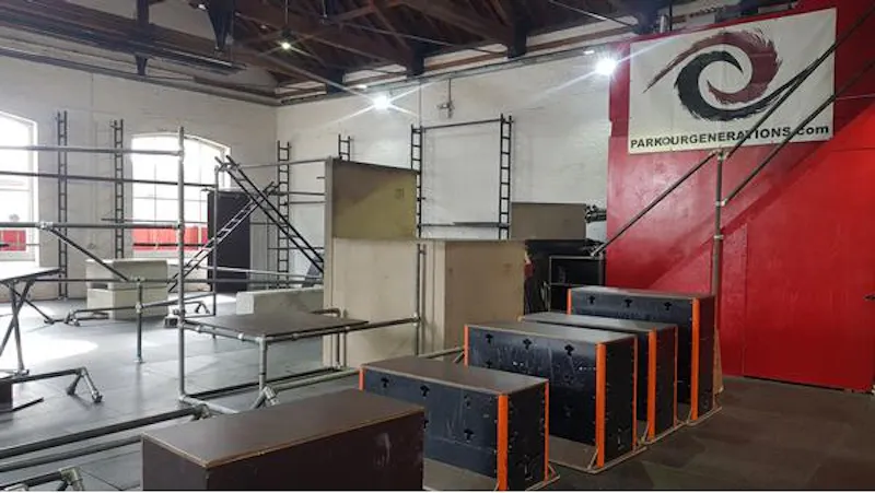 Parkour gym in East India, Q135 (photo 3)