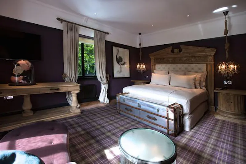 Bedroom at Luxury South Brent hotel, A1480 (photo 29)