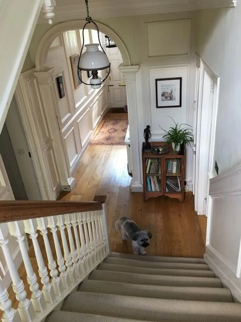 Staircase at Brentford house with indoor pool, A1481 (photo 20)