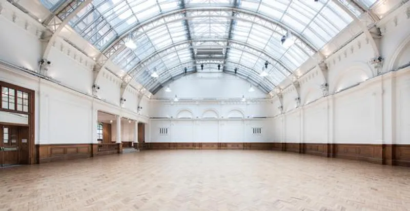 Floor - wooden at Period Pimlico Glass Hall, P606 (photo 5)