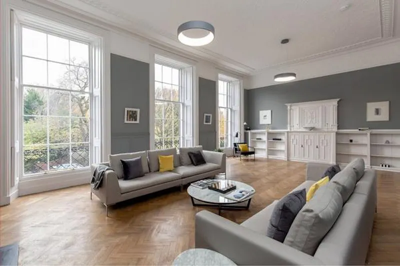 Living Room at Smart Edinburgh townhouse, A1482 (photo 4)