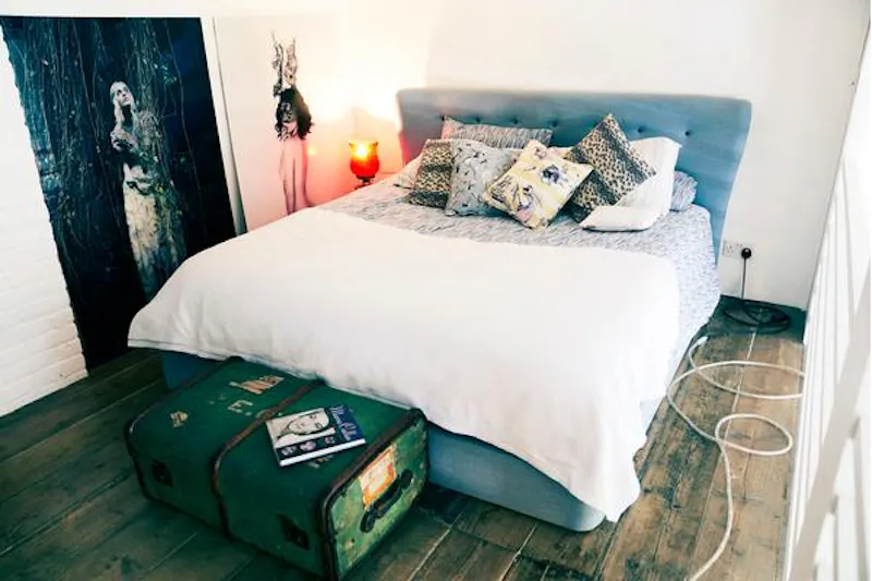 Bedroom at 3,000 ft  live-work Harringay studio, N455 (photo 18)