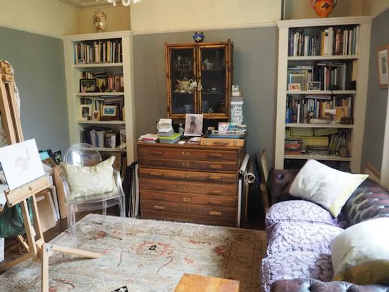 Living Room at Traditional style in Greenwich, A1484 (photo 3)