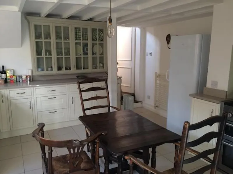 Kitchen at Historic Rochester townhouse, A1486 (photo 32)