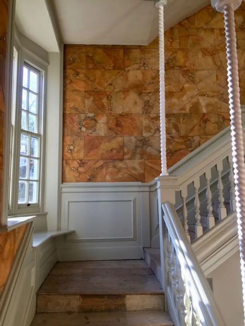 Staircase at Historic Rochester townhouse, A1486 (photo 33)