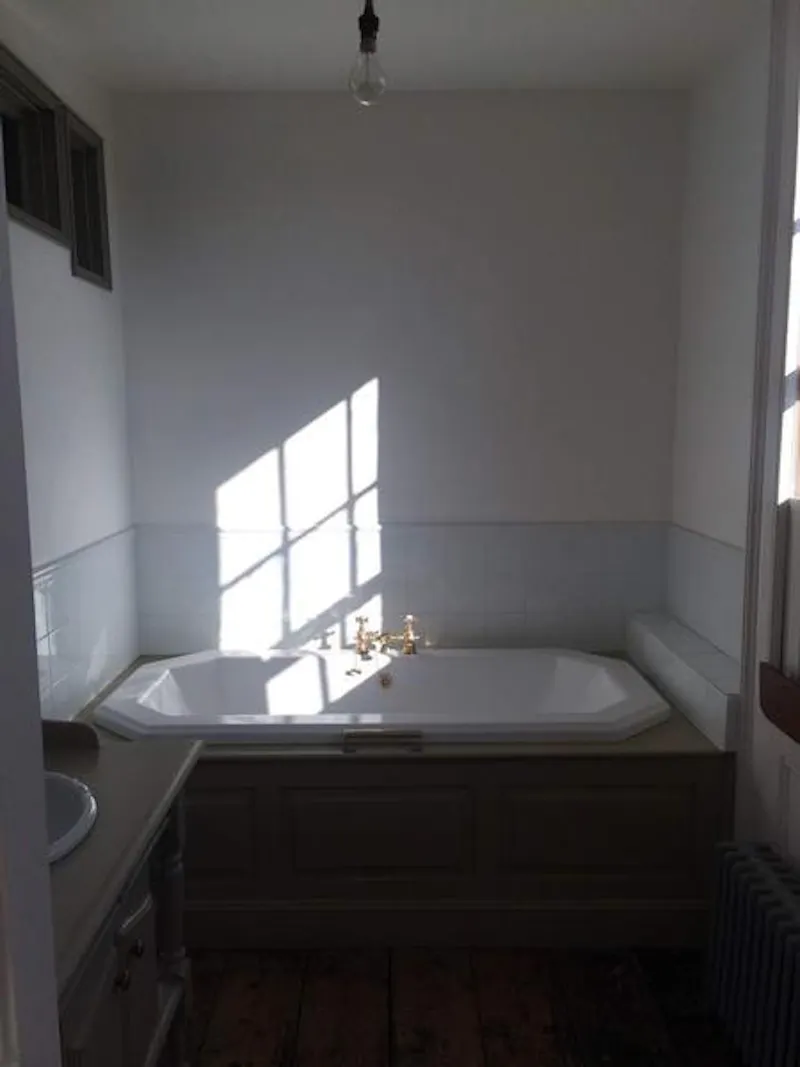Bathroom at Historic Rochester townhouse, A1486 (photo 38)