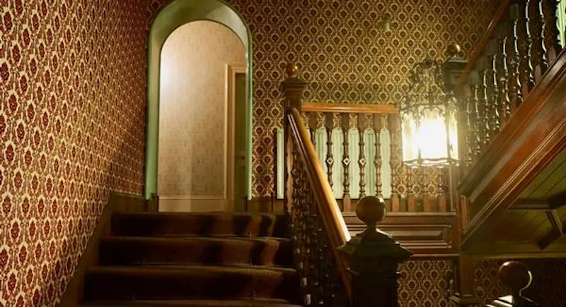 Staircase at Neo-Gothic mansion in Forres, G304 (photo 4)