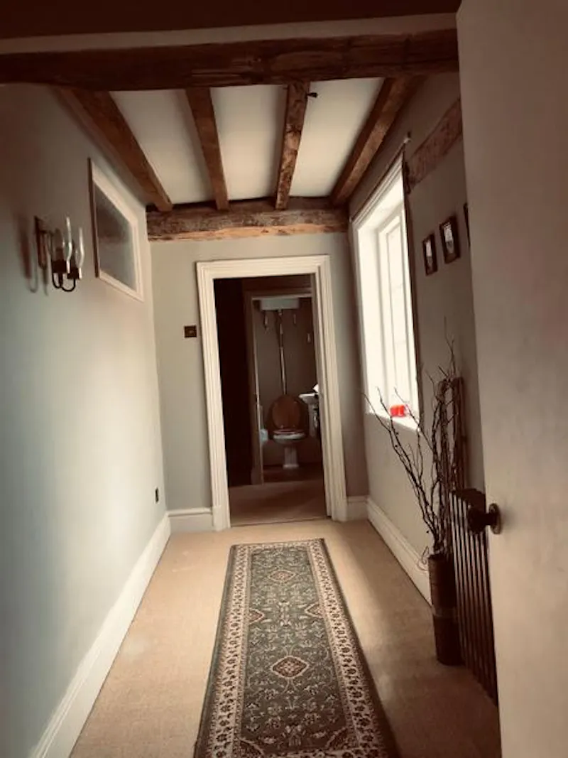 Beams at Modernised Ikley Tudor village house , M323 (photo 16)
