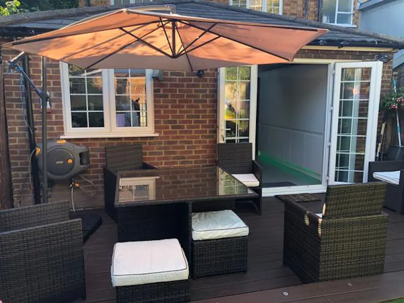 Terrace/Patio at Terraced new build in Kentish Town, D2412 (photo 21)