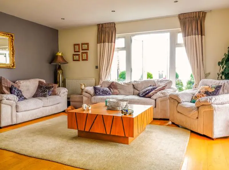 Living Room at Penthouse in Tooting Bec, F1183 (photo 3)