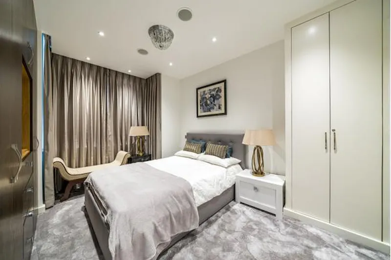 Bedroom at Contemporary West Drayton home, B1858 (photo 15)